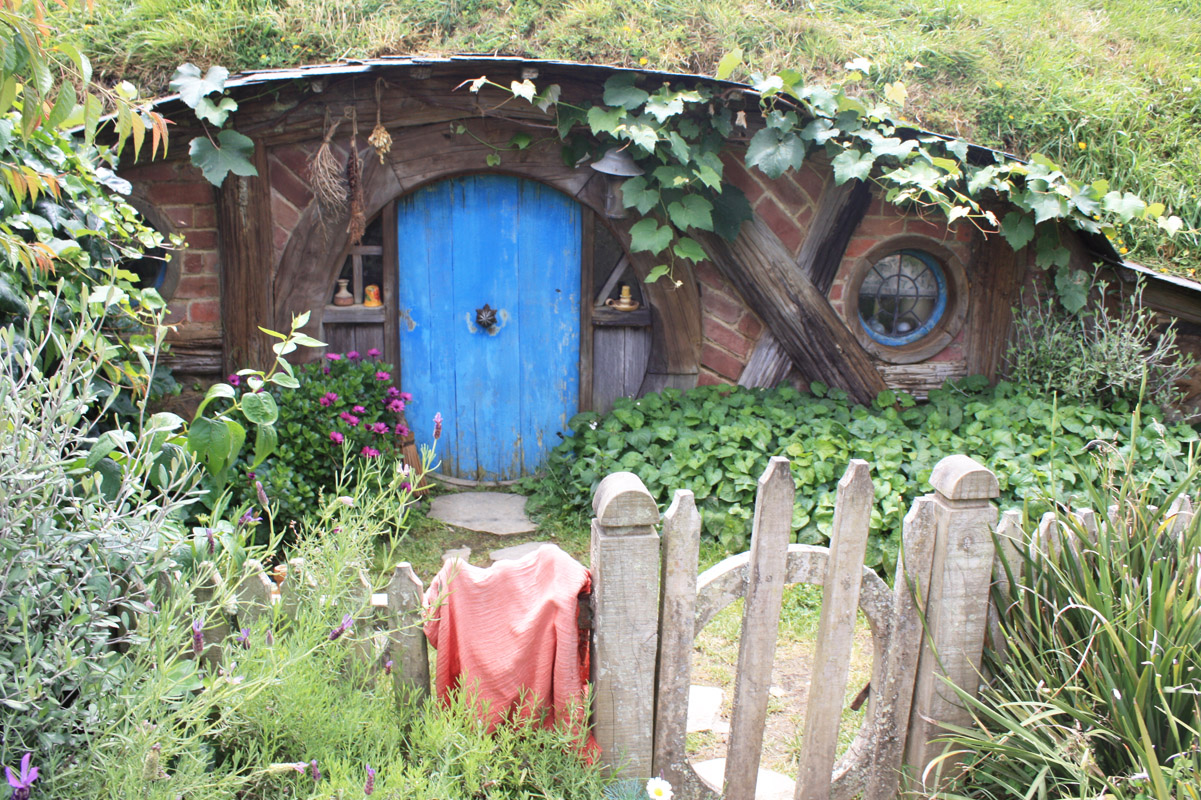 Hobbiton Movie Set, Neuseeland, Matamata, Hobbit