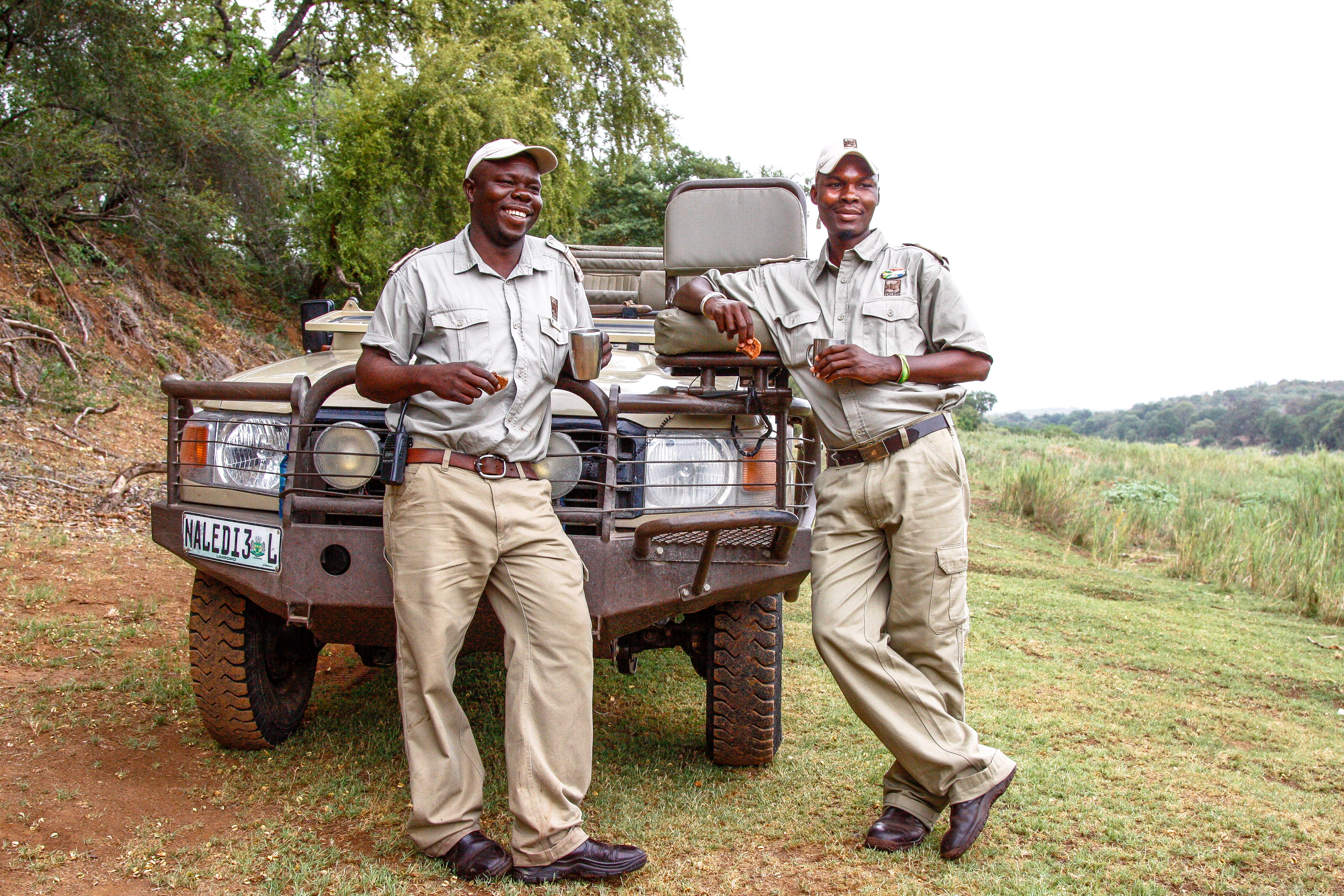 Opua & Prem, die Guides von Naledi Enkoveni