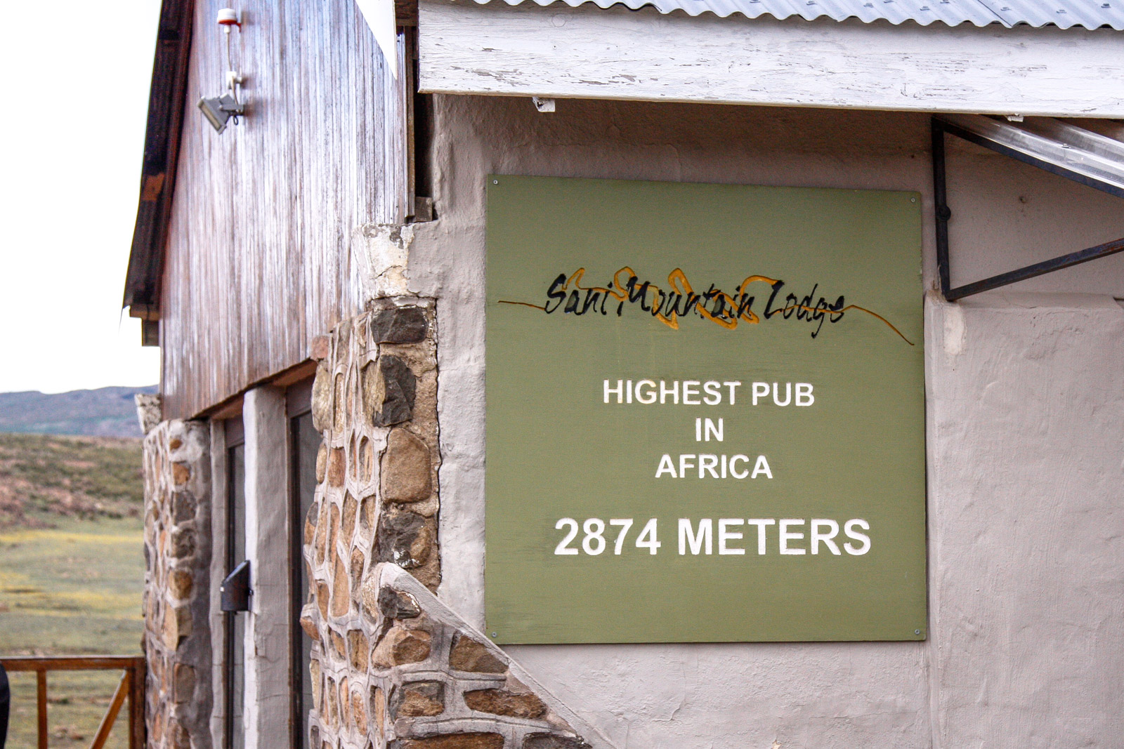 Der höchste Pub Afrikas Der höchste Pub Afrikas