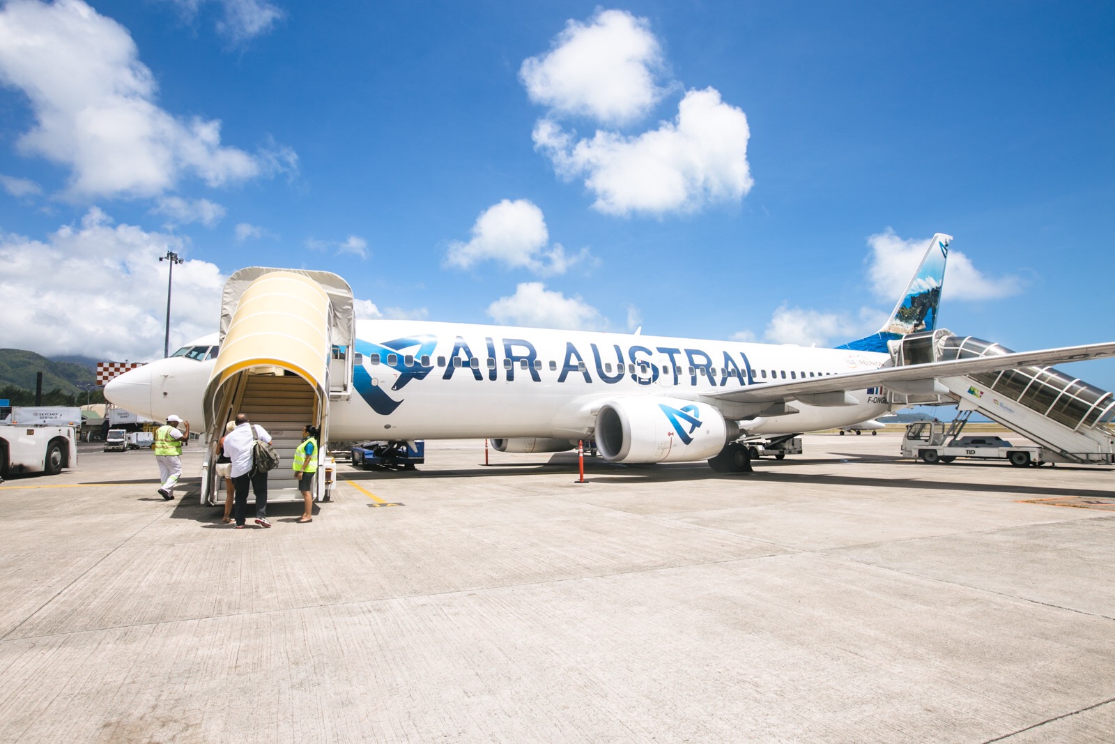 Air Austral La Reunion Rundreise, Anreise