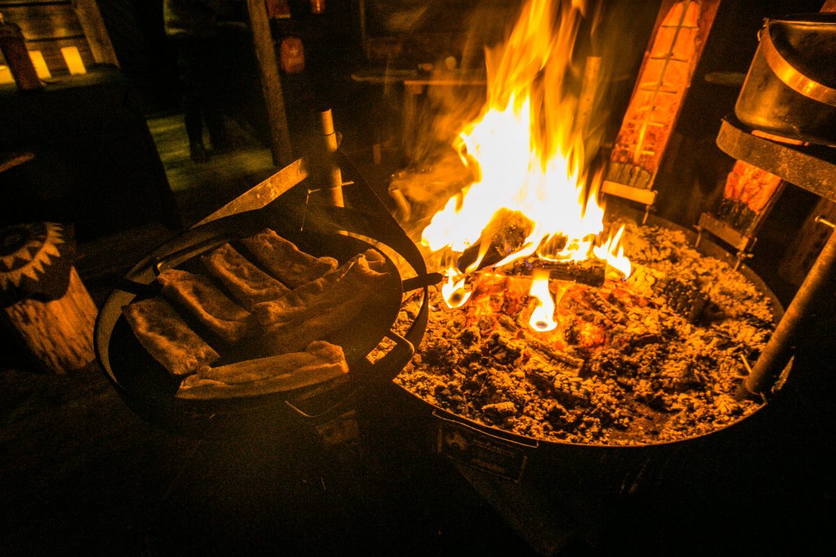 Koliactiv Oy, Dinner Lachs, Flammlachs, Finnland Tipps, Winter, Koli