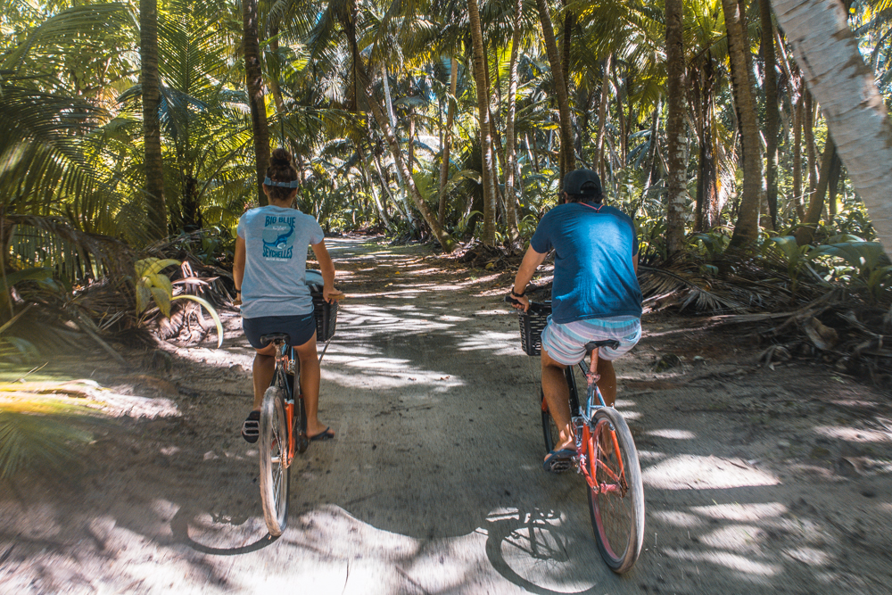 Alphonse Seychellen, Outer Islands, Fahrradtour