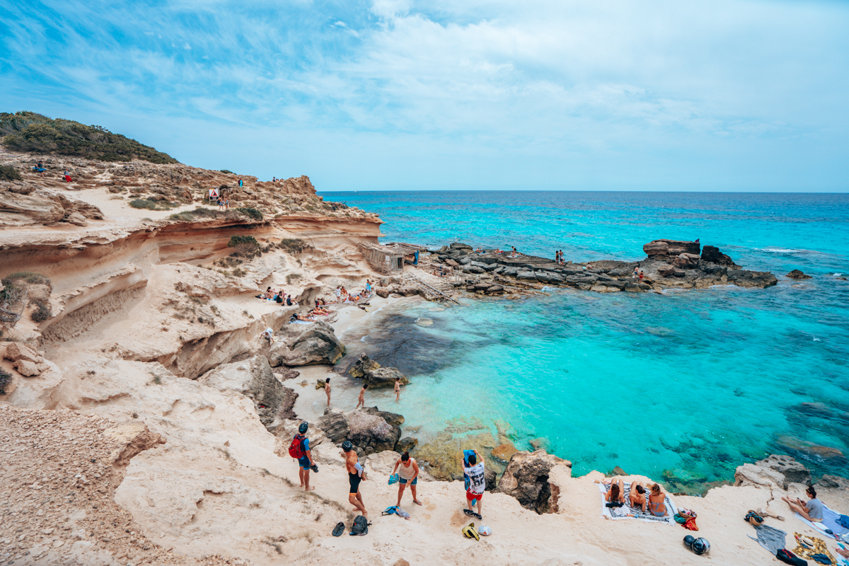 ibiza urlaub tipps, Ausflug nach Formentera, Strand Calo Des Mort Formentera