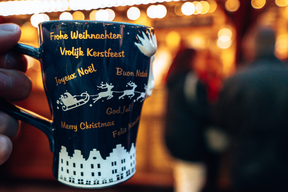 Weihnachtsmarkt Münster, am Rathaus