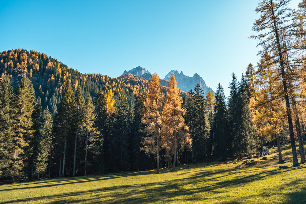 Drei Zinnen wanderung Auronzohütte ins Fischleintal, Fischleintal