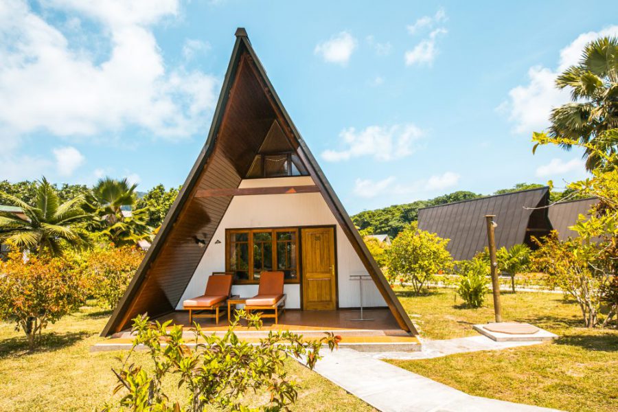 La Digue Island Lodge, Seychellen Unterkünfte direkt am Strand, direkt am Meer
