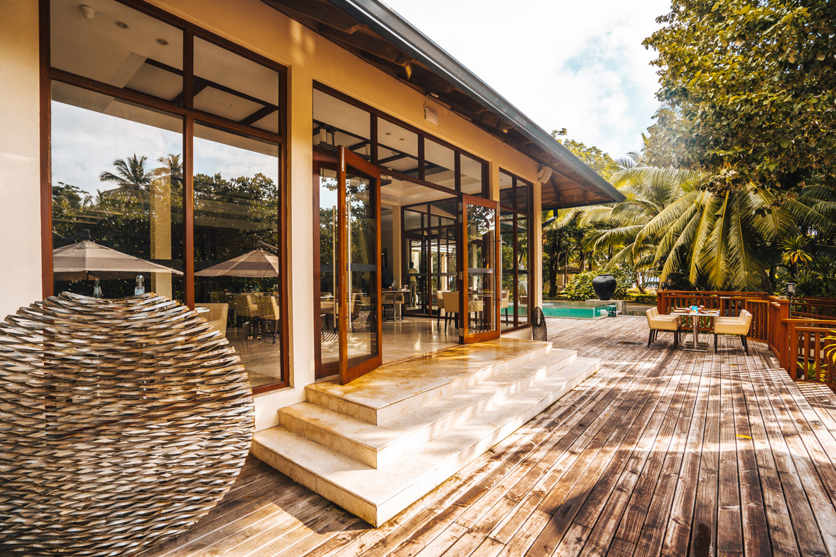 Zuhause auf Zeit das Hilton Seychelles Labriz Resort auf Silhouette