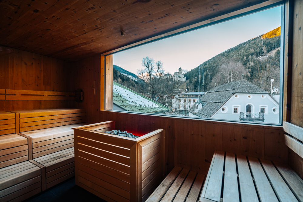 Wellnessbereich im Drumlerhof, Sand in Taufers, Südtirol Hotel-Tipp