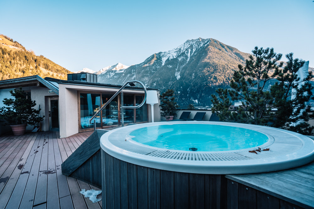 Wellnessbereich im Drumlerhof, Sand in Taufers, Südtirol Hotel-Tipp